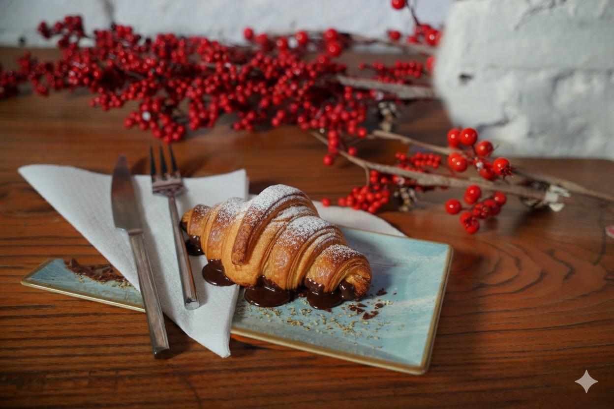 Çikolatalı kruvasan