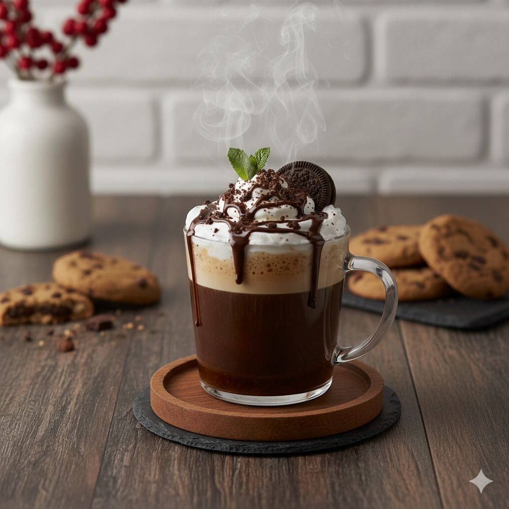 Cookies latte