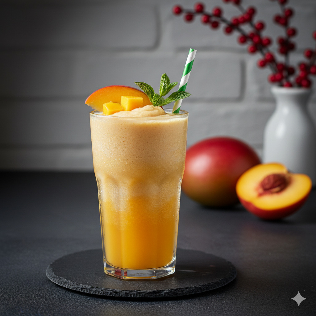 Frozen şeftali-mango