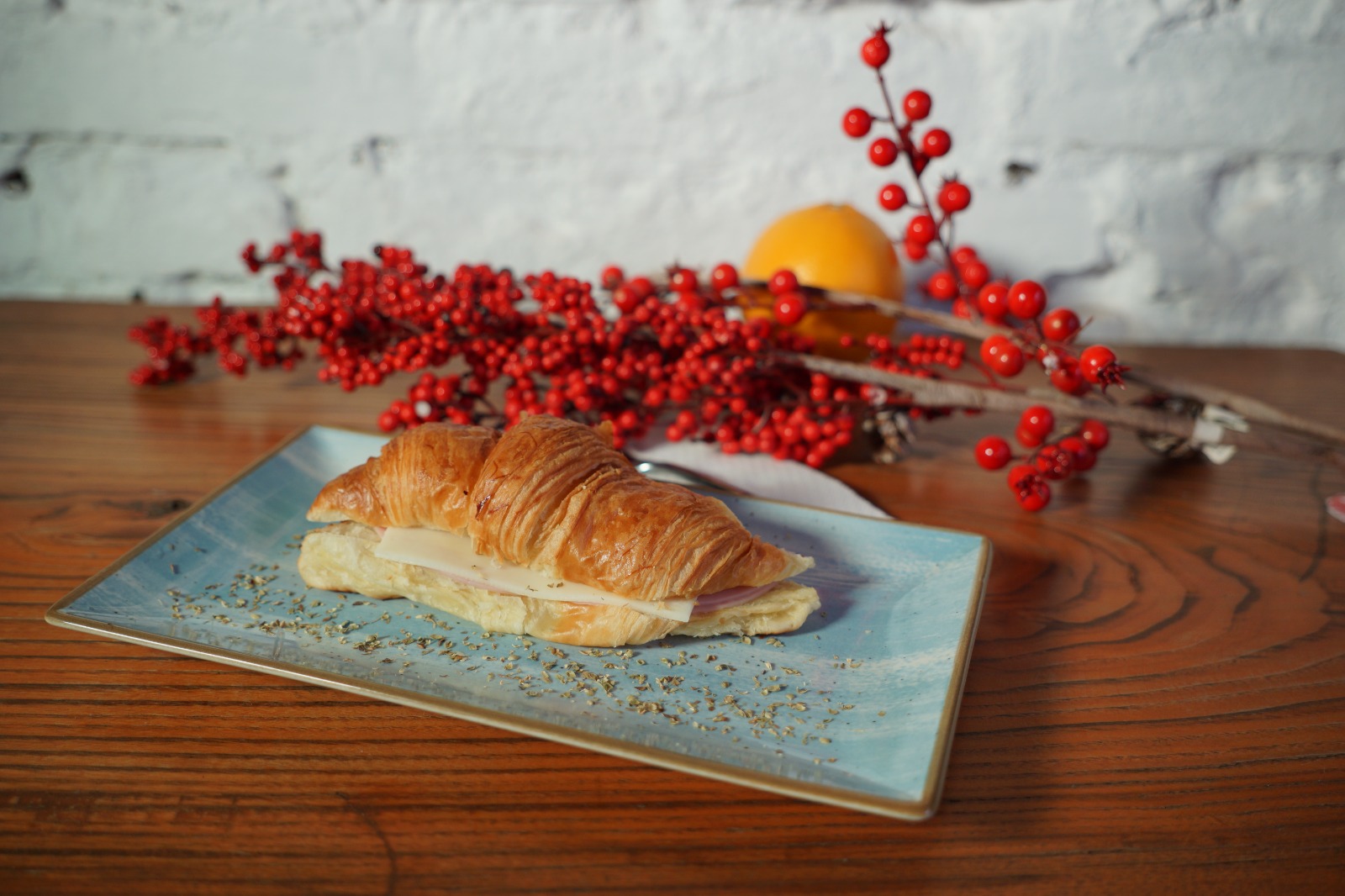 Jambon & peynirli kruvasan